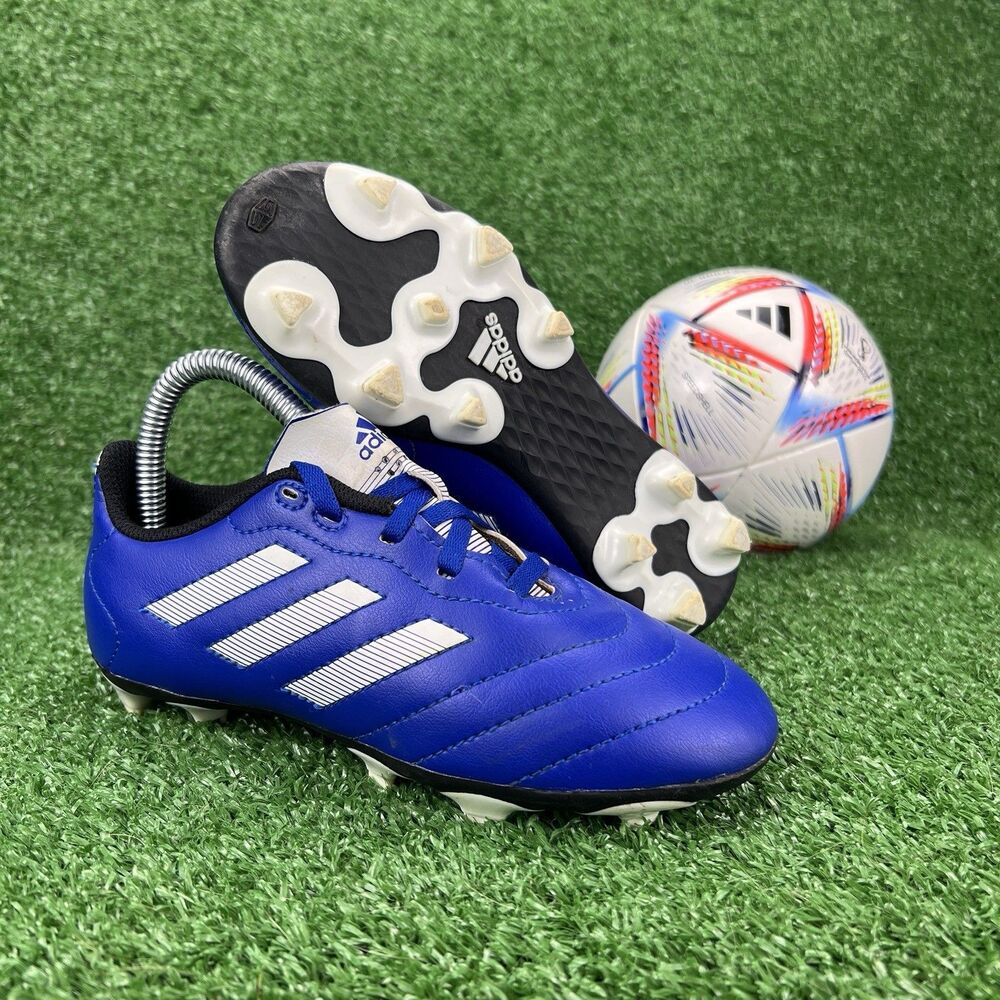 Adidas Goletto VIII‎ FG J Soccer Cleats Youth 13K Royal Blue GW6162 Futbol Shoes